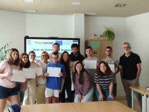 Entrega de diplomas de Impulso Joven Psicosocial y Más Impulso Psicosocial
